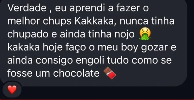 Depoimento real de aluna